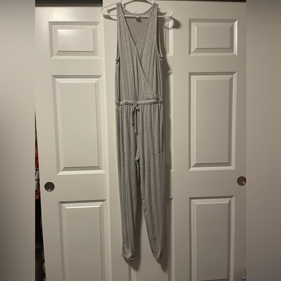 Stars Above Loungewear Romper, Grey, size XS - Picture 2 of 4